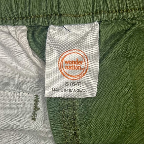 Wonder Nation | Boys Belted Cargo Joggers | S (6-7) - Picture 2 of 12